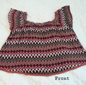 Tribal Print Top